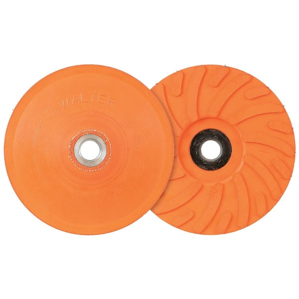 6" X 5/8"-11 RUBBER BACKING PAD